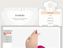 Tablet Screenshot of agriffindesign.com